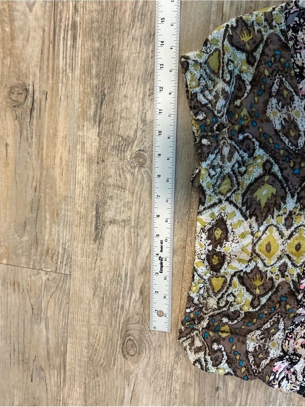 Anthropologie Gypsy Bohemian Boho Tiered Floral Maxi Skirt sizeM Hippie Festival - Picture 6 of 6